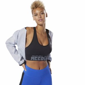 Reebok WOR Meet You There Seamless Padded Bh Damen - Schwarz - DE 971-VKL